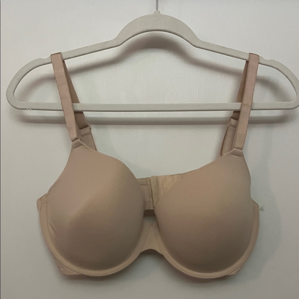 Auden Nude Bra lightly lined Demi size 38DD